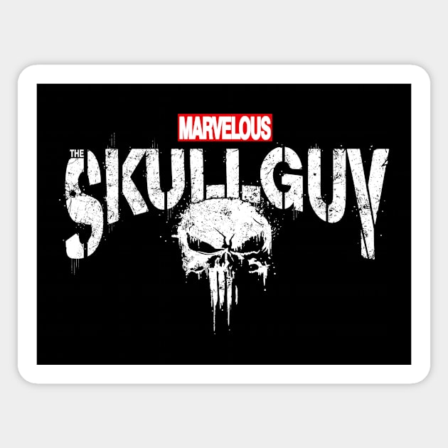 The Marvelous SkullGuy Sticker by AndreusD